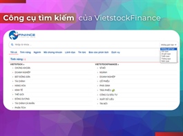 Công cụ tìm kiếm VietstockFinance